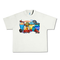 Truck Coffee Cups Urban Heavy Tee | Teevron