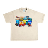 Sandshell truck coffee cups Urban Heavy Tee - Zillion Design Studio