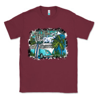 Burgundy summer vibes Classic Tee - SublimationCraftShop