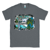 Charcoal Heather summer vibes Classic Tee - SublimationCraftShop