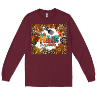 Burgundy hair tech Long Sleeve Tee - AdoDesignShop