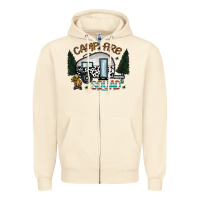 Sandshell camp fire squad Zipper Hoodie - CowhideDigitalArt