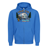 True Royal camp fire squad Zipper Hoodie - CowhideDigitalArt
