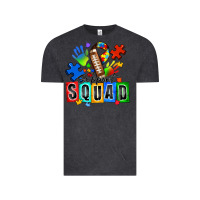 Vintage Black american football support squad autism Vintage Tee - Zillion Design Studio