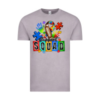 Vintage Zinc american football support squad autism Vintage Tee - Zillion Design Studio