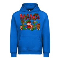 Cobalt Mama Elf With Gift Christmas Urban Hoodie - BundleAndBundleShop
