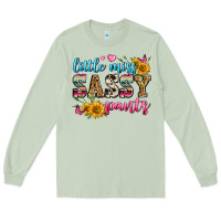 Matcha western little miss sassy pants Long Sleeve Tee - Zillion Design Studio