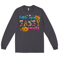 Smoke western little miss sassy pants Long Sleeve Tee - Zillion Design Studio