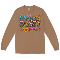 Toasted Coconut western little miss sassy pants Long Sleeve Tee - Zillion Design Studio