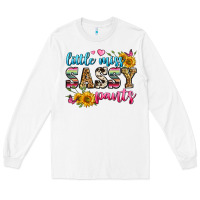 White western little miss sassy pants Long Sleeve Tee - Zillion Design Studio