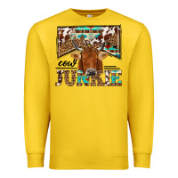 Lemon cow junkie Premium Sweatshirt - NancyCooperArtShop