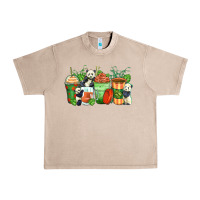French Oak panda coffee cups Urban Heavy Tee - Zillion Design Studio