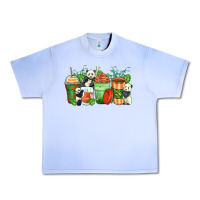 Grape Ice panda coffee cups Urban Heavy Tee - Zillion Design Studio