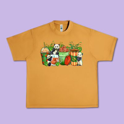Urban Heavy Tee panda coffee cups