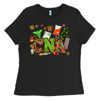 Black cna christmas Ladies Tee - AdoDesignShop