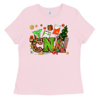 Bubblegum Pink cna christmas Ladies Tee - AdoDesignShop