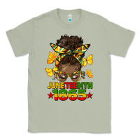 Matcha juneteenth 1865 afro bun Classic Tee - HRA Design Shop