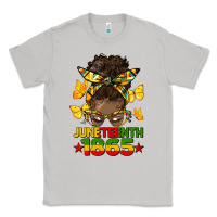 Moon Dust juneteenth 1865 afro bun Classic Tee - HRA Design Shop