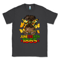 Smoke juneteenth 1865 afro bun Classic Tee - HRA Design Shop