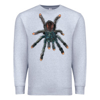 Heather Grey Pink Toe Tarantula Premium Sweatshirt - LillyAllenDesigns