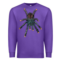 Purple Pink Toe Tarantula Premium Sweatshirt - LillyAllenDesigns