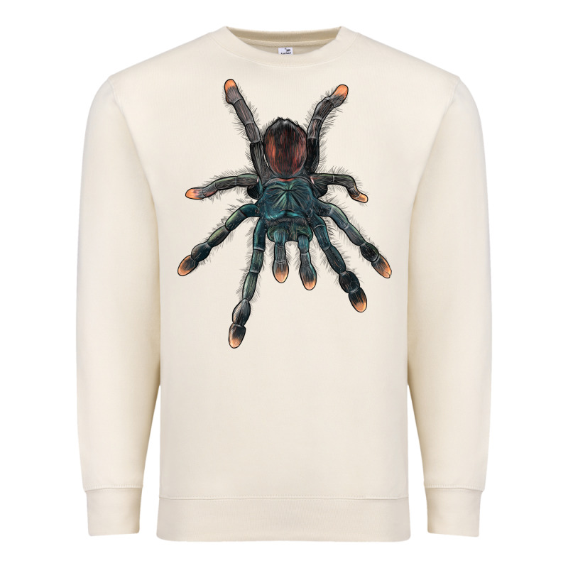 Pink Toe Tarantula Premium Sweatshirt by LillyAllenDesigns | Teevron