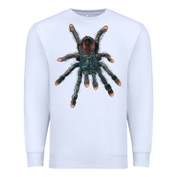 White Pink Toe Tarantula Premium Sweatshirt - LillyAllenDesigns