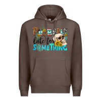 Coffee probably late for something Premium Hoodie - NancyCooperArtShop