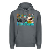 Rock probably late for something Premium Hoodie - NancyCooperArtShop
