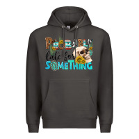 Smoke probably late for something Premium Hoodie - NancyCooperArtShop