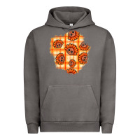 Pigment Tornado Thanksgiving Turkey With Tartan Patch Urban Hoodie - BundleAndBundleShop