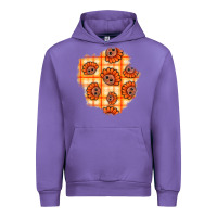 Tulip Thanksgiving Turkey With Tartan Patch Urban Hoodie - BundleAndBundleShop