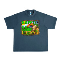 Midnight Navy Happy Go Lucky Goat Urban Heavy Tee - RanaPortraitStore