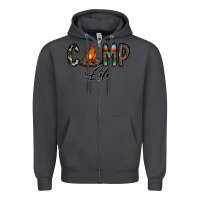 Smoke camp life Zipper Hoodie - CowhideDigitalArt