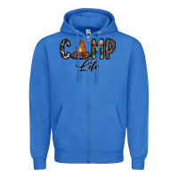 True Royal camp life Zipper Hoodie - CowhideDigitalArt