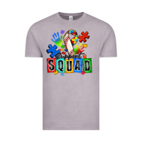 Vintage Zinc baseball support squad autism Vintage Tee - Zillion Design Studio