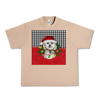 Burro Christmas Bichon frise dog Urban Heavy Tee - BarkalooDesign