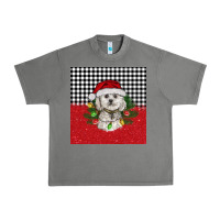 Tornado Christmas Bichon frise dog Urban Heavy Tee - BarkalooDesign