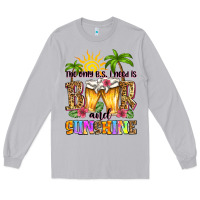 Moon Dust the only b.s. i need is beer and sunshine Long Sleeve Tee - Zillion Design Studio