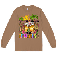 Toasted Coconut the only b.s. i need is beer and sunshine Long Sleeve Tee - Zillion Design Studio