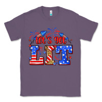 Lavender Let's get lit 4th of July Classic Tee - Neo Western
