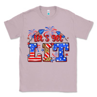 Lilac Let's get lit 4th of July Classic Tee - Neo Western
