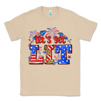 Mushroom Let's get lit 4th of July Classic Tee - Neo Western
