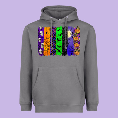 Halloween Brush Stroke Heavyweight Hoodie Designed By Jahusdesignshop