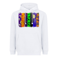 White halloween brush stroke Heavyweight Hoodie - JahusDesignShop