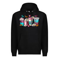 Black mom fuel coffee cups Premium Hoodie - NancyCooperArtShop
