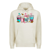 Oatmeal Heather mom fuel coffee cups Premium Hoodie - NancyCooperArtShop