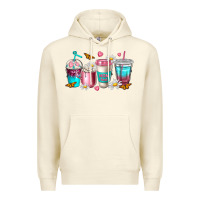 Sandshell mom fuel coffee cups Premium Hoodie - NancyCooperArtShop