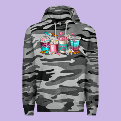 Mom Fuel Coffee Cups Premium Hoodie Designed By Nancycooperartshop
