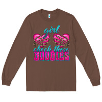 Chestnut Girl Check Those Boobies Long Sleeve Tee - texasbilliewilder